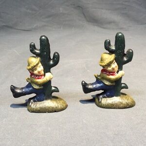 Vintage Design Toscano Drunken Man Cactus Cliff Cast Iron Bottle Openers